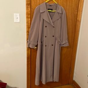 The coat is  very nice for the spring